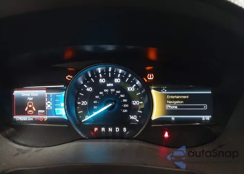 2018 Ford Explorer Limited z USA, uszkodzony, nr VIN 1FM5K8F84JGC73961